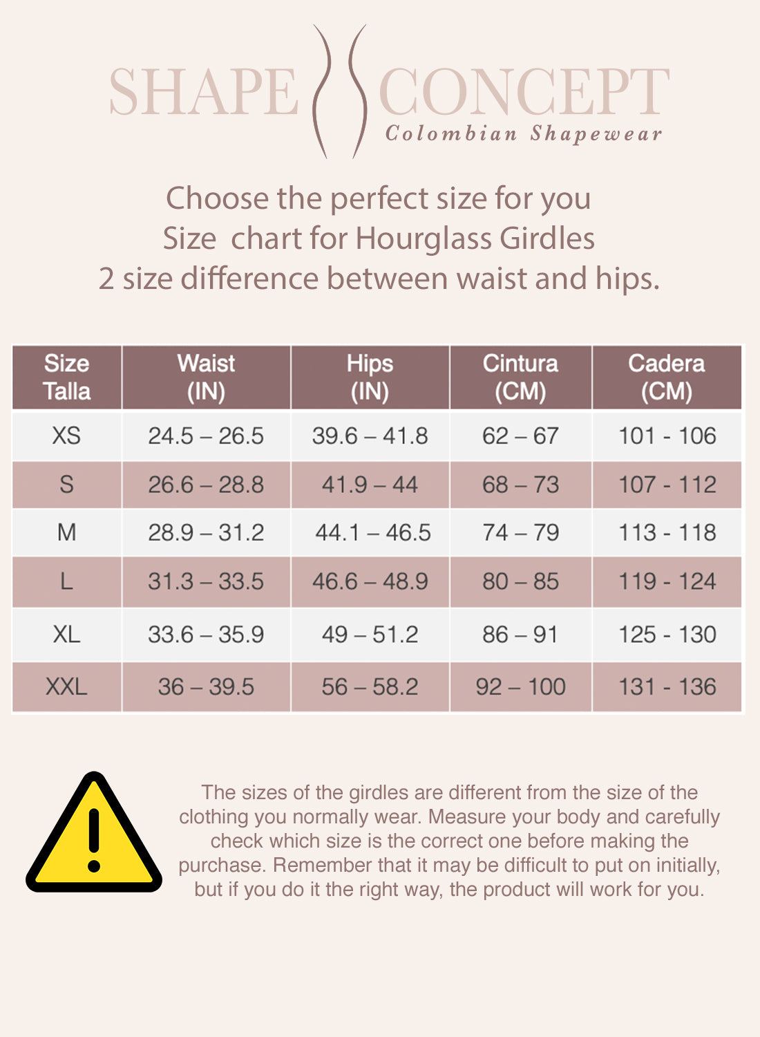 Colombian Hour Glass Faja Short With Butt Lifting Effect REF 311