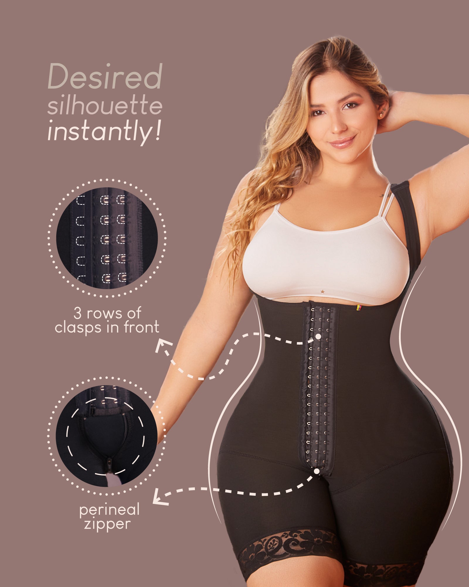 Faja Colombiana Hour Glass Fit With Butt Lifting Effect 330
