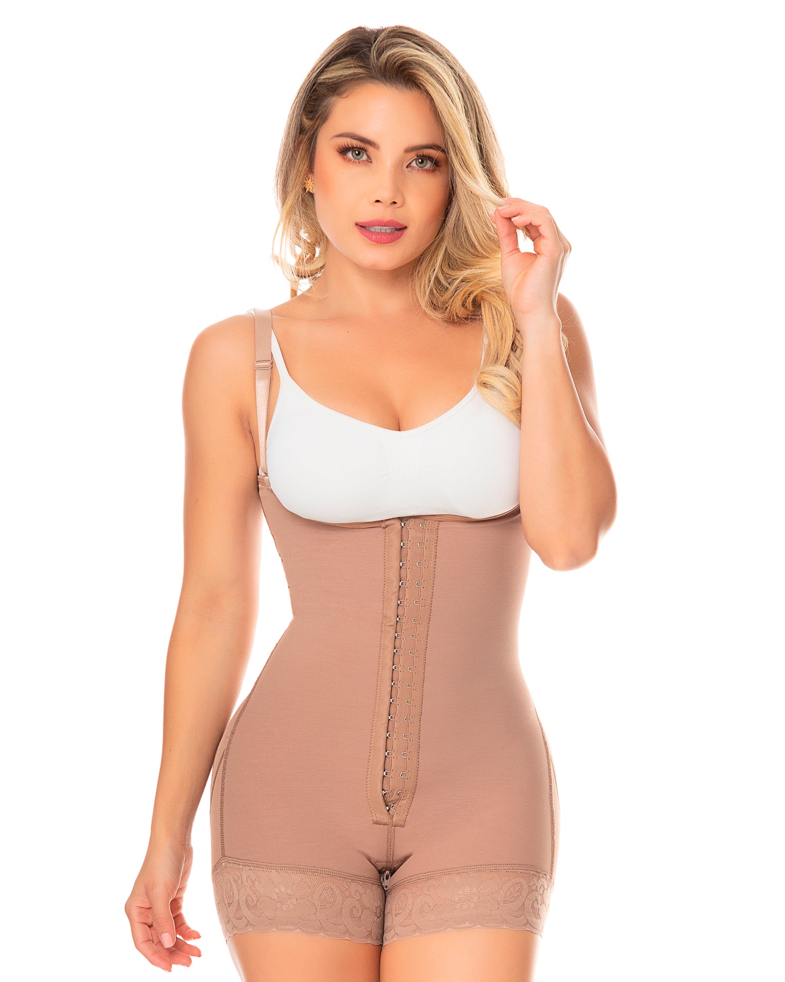 Shape Concept Short Leg Shapewear. Hooks and Butt Lifting 054