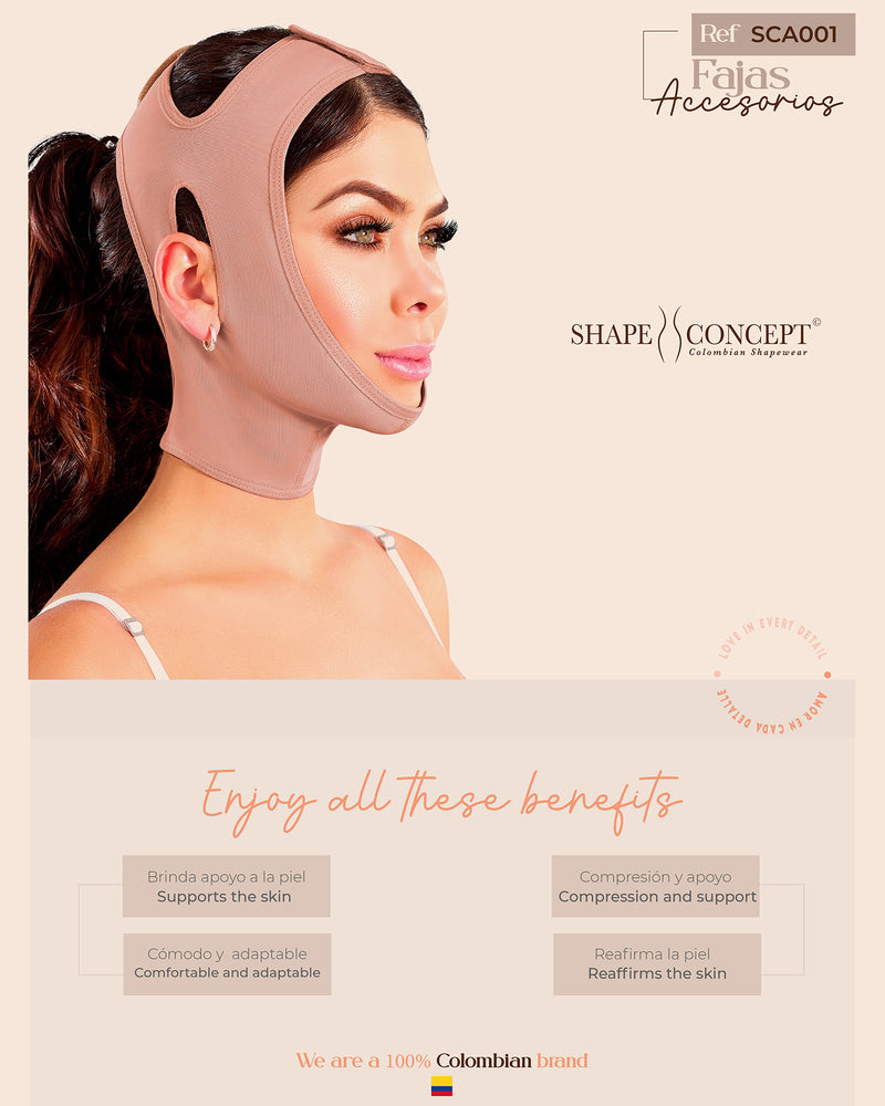 Shape Concept Chin Strap Support Band Neck SCA001