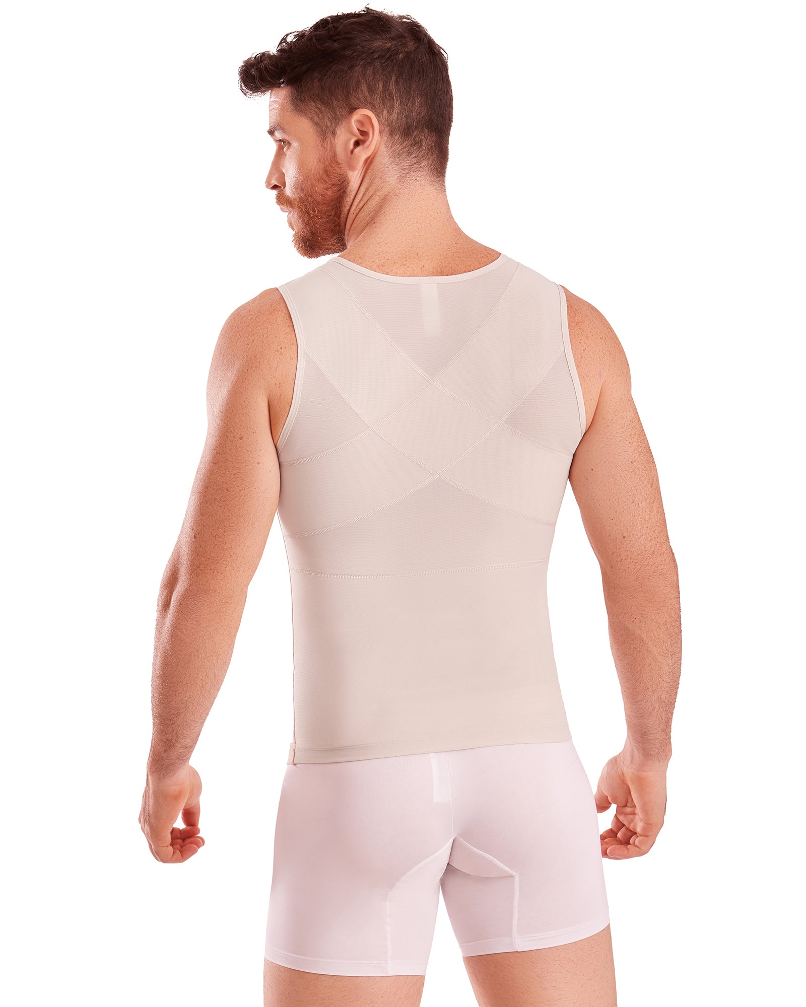 Colombian Bodyshaper for Men High Compression Men's Vest With Zipper 063