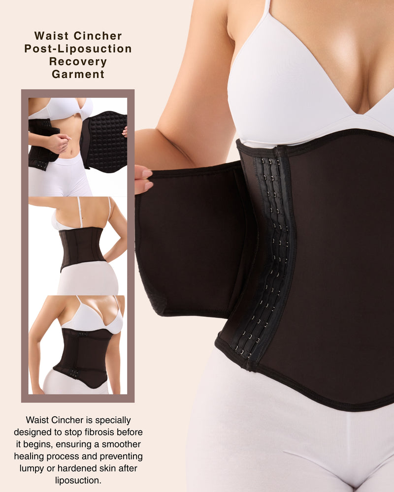 Abdominal Binder Post Surgery Post-Liposuction Recovery Garment with Lipo Foam SCC308
