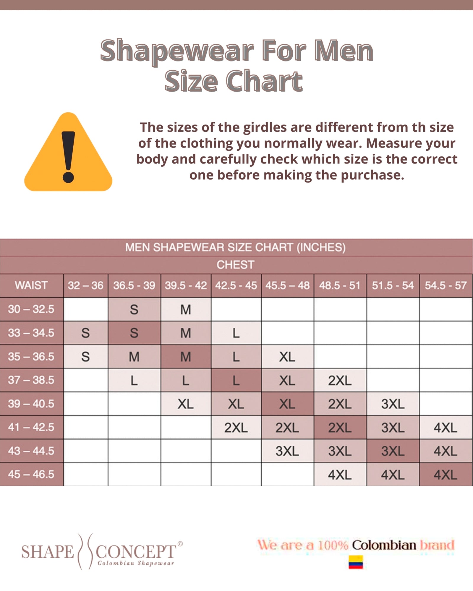 Colombian Bodyshaper for Men High Compression With 4 Lines of Hooks 371