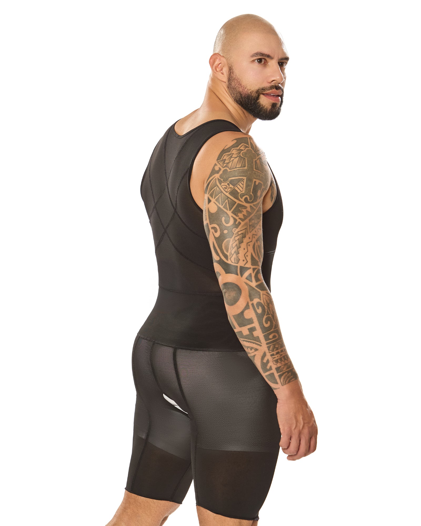 Colombian Bodyshaper for Men High Compression With 4 Lines of Hooks 371