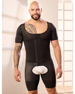 Colombian Bodyshaper for Men High Compression With 4 Lines of Hooks 372