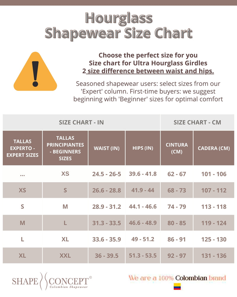 Faja Colombiana Hour Glass Fit High Compression 330