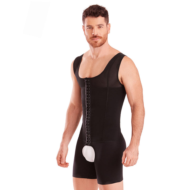 Colombian Bodyshaper for Men High Compression With Hooks 061