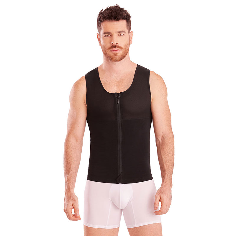 Colombian Bodyshaper for Men High Compression Men's Vest With Zipper 063