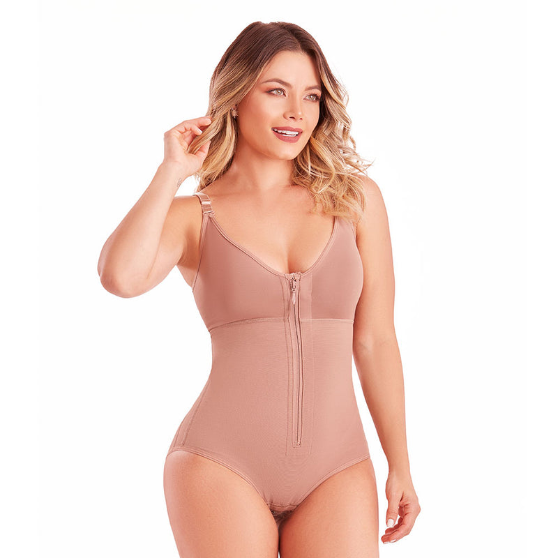 Shape Concept Body Shaper With Zipper High Compression Shapewear 077