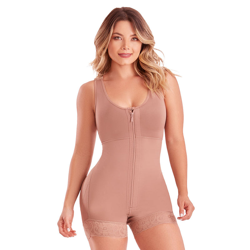 Shape Concept Short Shapewear with Frontal Zipper and Butt Lifting 078