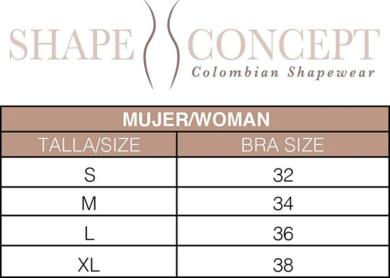 Shape Concept SCB001 Regenerating Powernet Posture Bra - Fajas Colombianas | Colombian Shapewear